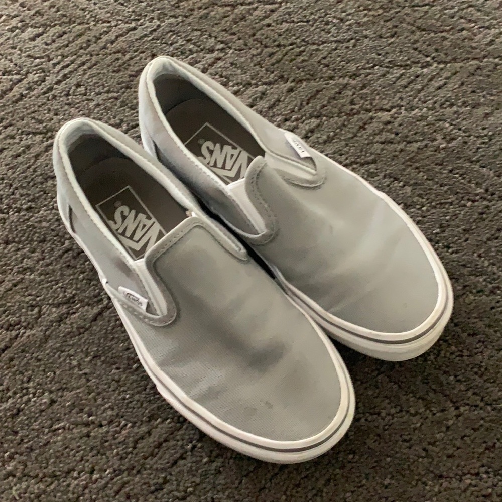 Grey vans